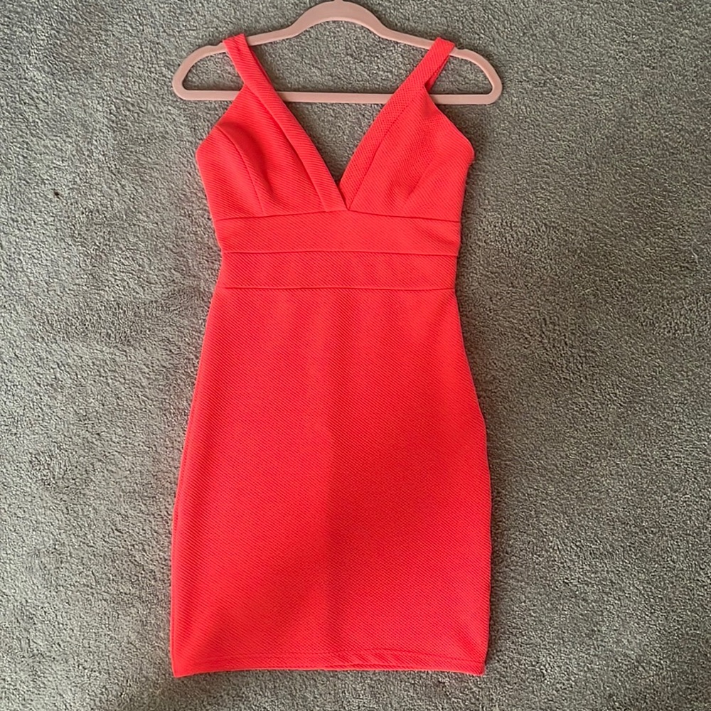 Fitted mini dress